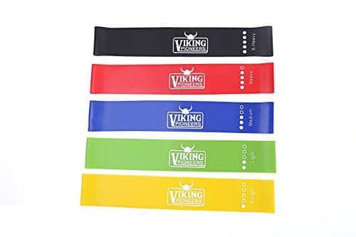 Top Quality Set of Five Mini Exercise Resistance Bands