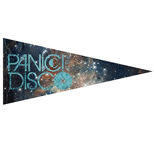 Panic At The Disco CD Home House Garden Flags Decoration Triangle Flags