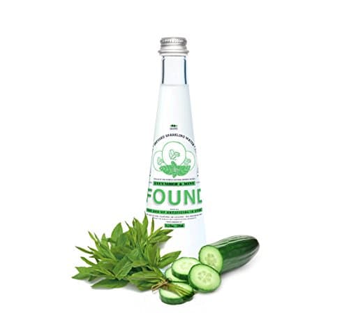 Found Infused Sparkling Water, Cucumber and Mint, 11.2 Fluid Ounce (Pack of 12)