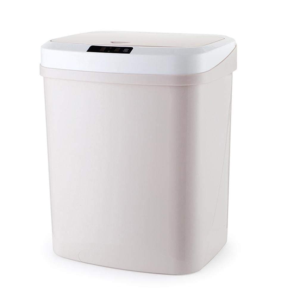 runnerequipment Adjustable Sensor Kitchen Trash Bin Automatic Touchless Infrared Motion Sensor Trash Can with Motion-Sensing Lid
