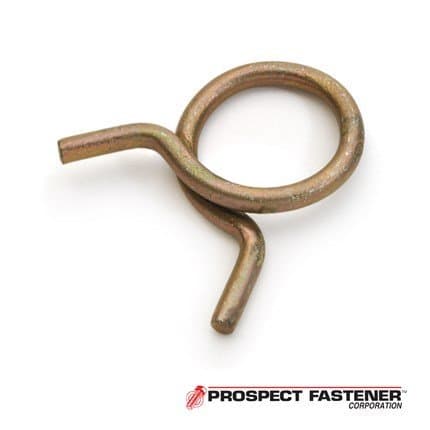 Rotor Clip HC-30ST ZD Single Wire Hose Clamp Constant Tension 1.875 in. Diameter, 25 Pieces