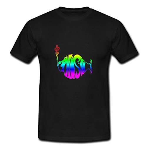 Harvo Multi-color Phish Band Plus-size Men's Tee Fitted Basic big tall t-shirt XXXXL
