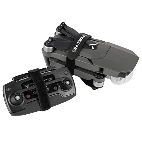 UZOPI Dji Mavic Pro Transport Clip Remote Controller Joystick Protector Stick Guard Accessories with Propeller Stabilizer Fixing Strap
