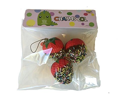 Strawberry Dipped In Chocolate Squishy by CharmsLOL