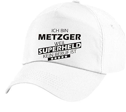 Shirtstown Baseball Cap Original 5 Panel Cap, I'm Butcher, Weil Superhero Not Profession is