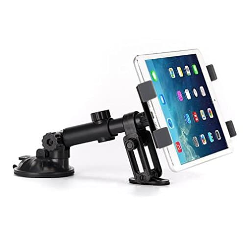 Premium Car Mount Dash Tablet Holder Swivel Cradle Dashboard Dock Stand Suction Black Adjustable for ASUS MeMO Pad HD 7 - ASUS Memo Pad ME102 10.1 - ASUS TF600T-B1-GR