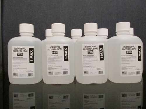2-propanol 99.5% - 8 Liters (One Liter, 33.8 oz, greater than one US Quart) 8X1 Liter Case