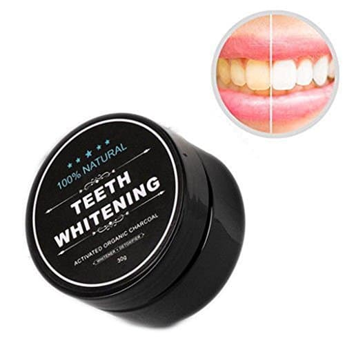 YXTech Activated Bamboo Charcoal Teeth Whitening Powder - Organic Coconut Shell Powder