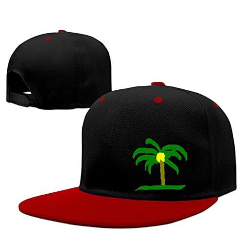 Palm, Trees Green Tree Cool Hat Hip-Hop Cap