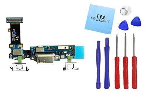 Samsung Galaxy S5 G900T Replacement Internal Charging Charge Port Flex Cable "Do-It-Yourself" Repair Kit - DIYMOBILITY (G900T (w/Essential Kit))