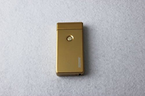 Best Double Arc USB Gold Electric Rechargeable Arc Lighter, Enji Prime, spark At The Push Of a Button, Flameless, Windproof, Eco Friendly &amp; Energy Saving