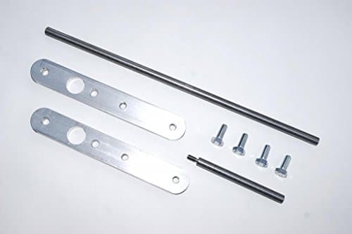 Extension Depot ED-RDR-5R Yamaha Raider RAW 5" Forward Control Extension Relocation Kit - Unfinished Aluminium, Stainless Steel