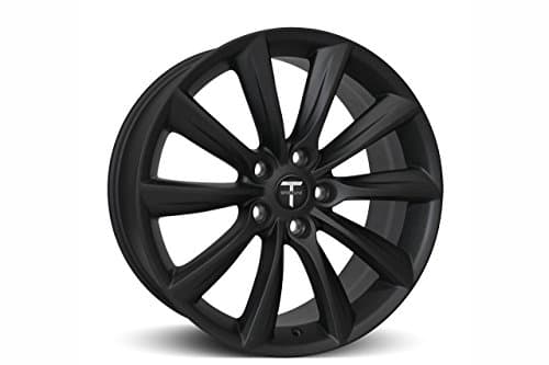 20" TST Tesla Model S Flow Forged Wheel Set Matte Black (Square)