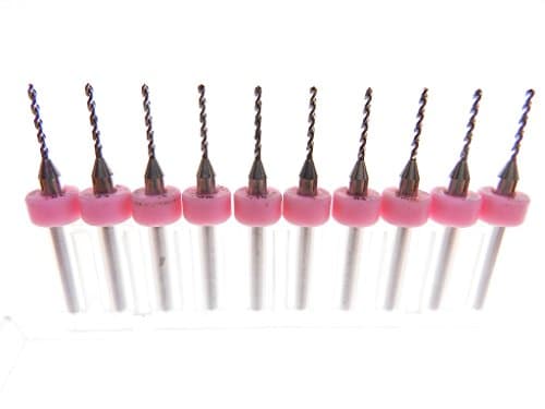 1.1mm Tungsten Micro Drill Bits Japanese made for CNC PCB Dremel Installation...