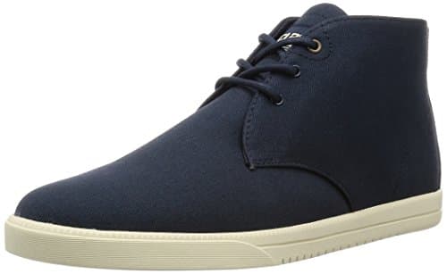 Clae Men's Strayhorn Textile Navy Canvas Sneaker 8 D (M)