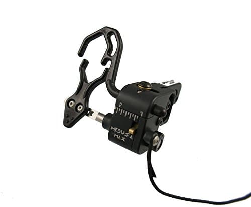 Bowfinger Medusa Right Hand Max Rest, Black