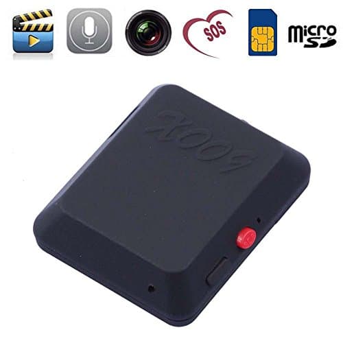 Winhy Mini X009 DV GSM SIM Spy Hidden Camera Audio Video Record Ear for Child's Security, Monitoring Home, Baggage ect.