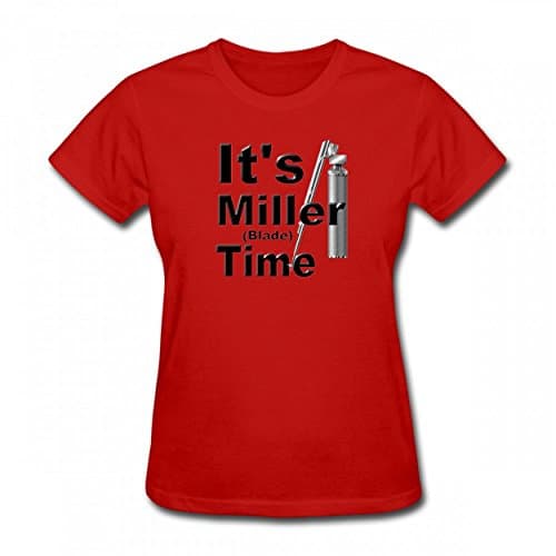 xdondoo It's Miller Blade Time Cool Tshirt Printed T-Shirts Best Quality Women's Tee Red