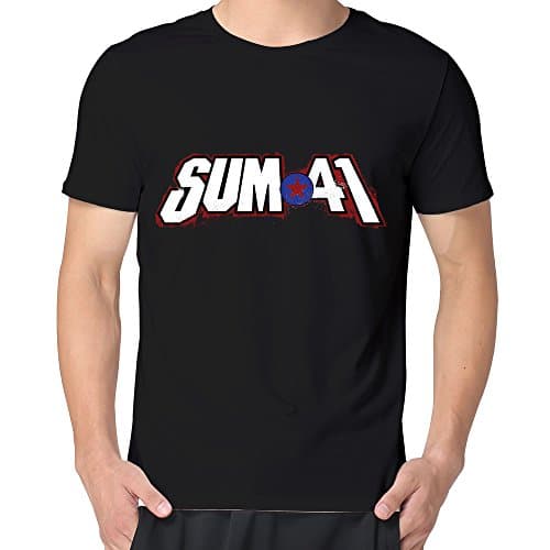 Sum 41 Does This Look Infected Chuck Men Black Shirts