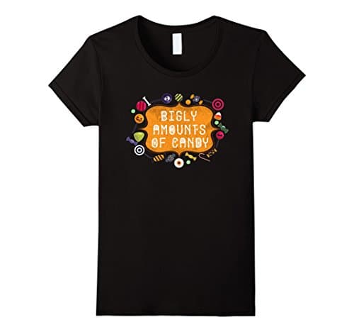 Womens Bigly Amounts of Candy Large Black