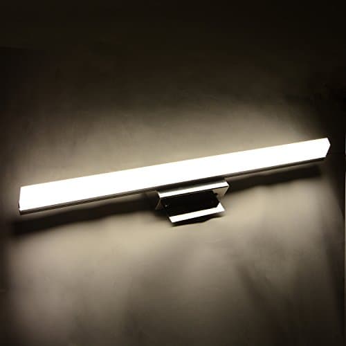 3 CCT Waterproof LED Mirror Lamp Bathroom Lighting LED Wall Light Contemporary Simplify European Wall Lamp Bathroom Tiring-room Mirror Lamp (24" [22w])