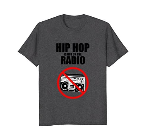 Mens Real Hip Hop Tshirt Small Dark Heather