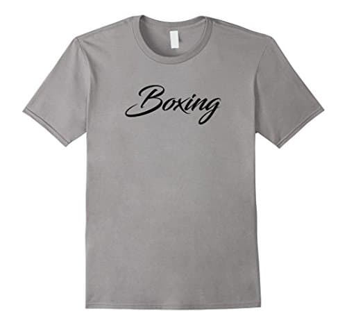 Boxing Script Style Font - Boxing t-shirt (Black)