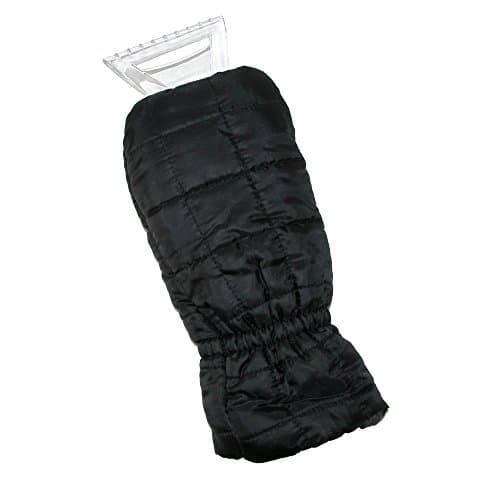 Reward Lodge Quilted Puffer Mitten Ice Scraper, Black