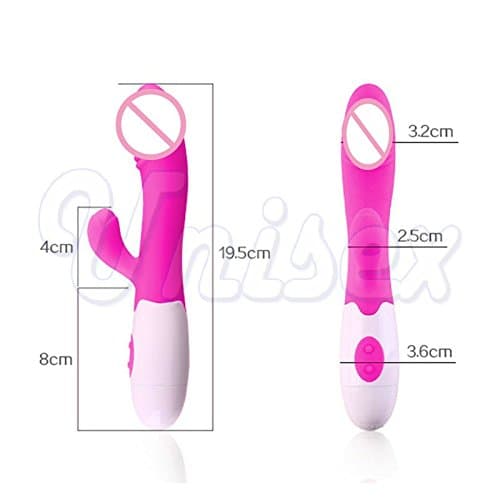 Kunabi(TM) 30 Modes Waterproof Mute Silicone Dil dos Vi brators for Women, Adult To ys Ero tic To ys Products for Couple [Dil do]