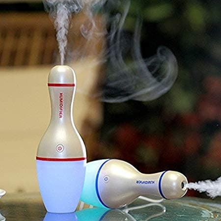 Aprillia Magic Cool Mist Humidifiers Essential Oil Diffuser Aroma Air Humidifier with Led Night Light Colorful Change for Car Office and Luxury Home - 1 Pice