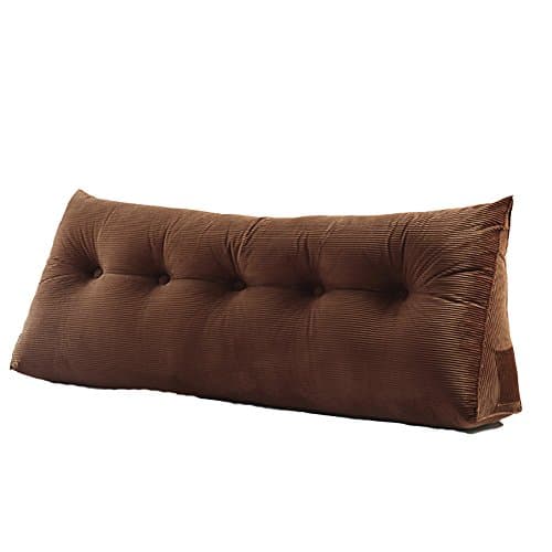 QFFL Pillow Bedside Cushion/Long Pillow/Bed Bedside Soft Pillow Bed Cushions/Bed Backrest/Reading/Office Pillow/Bedding Accessories (Color : A, Size : 90cm)