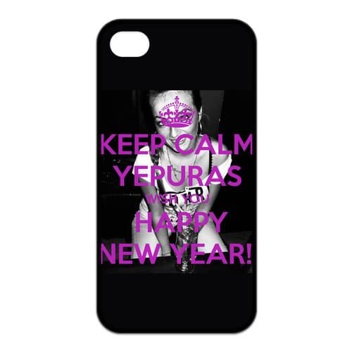 Fashion Keep Calm And Eat Nutella Personalized iPhone 4,4S Rubber Silicone Case Cover