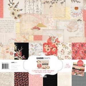 Kaisercraft HANAMI GAR Paper Pack 12"X12" 12/Pkg