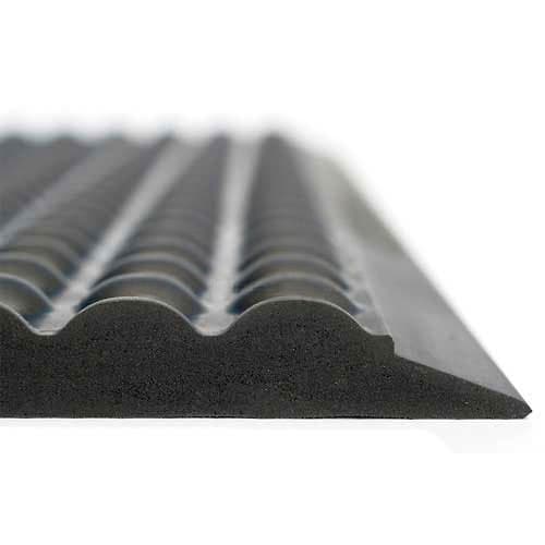 Ergomat Complete Bubble Anti-Fatigue/Anti-Static Mat, 2' X 10', Anthracite