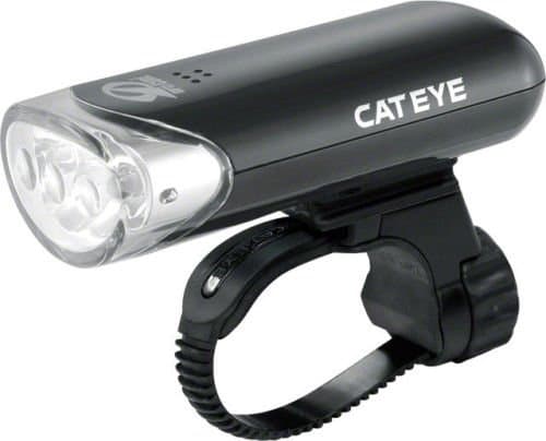 CATEYE OPTICUBE EL135N BLACK FRONT 3 LED BICYCLE HEAD LIGHT