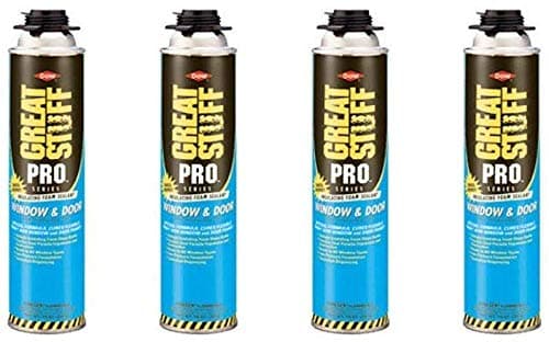 GREAT STUFF PRO Window & Door 20 oz Insulating Foam Sealant (Fоur Расk, Yellow)