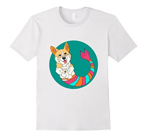 Men's Benny the Corgi Mermutt XL White