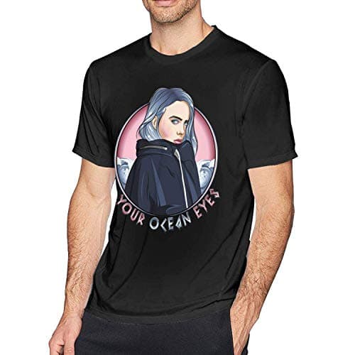MYHL Mens Classic Billie Eilish Tee Black