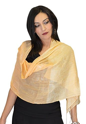 Moroccan Shoulder Shawl Breathable Oblong Head Scarf Silky Soft Exquisite Wrap