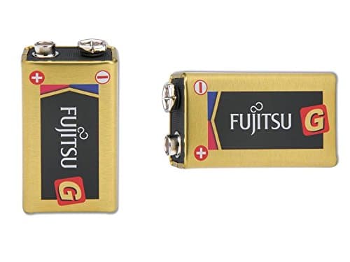 Fujitsu Alkaline 9 V Batteries Pack of 2