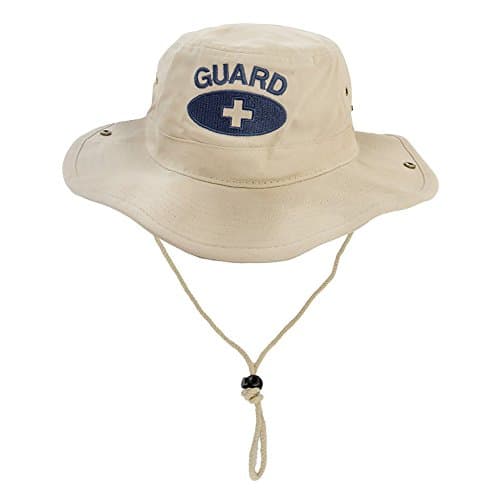 Rise Guard Safari Hat, Khaki/Navy, Size - Medium