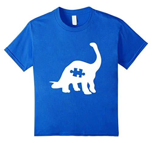 Puzzle Dinosaur shirt - Autism Awareness shirts