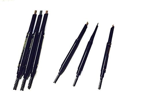 Eyecasions Eyebrow 2-In-1 Brow Definer &amp; Brush - 01 Black 0.28g