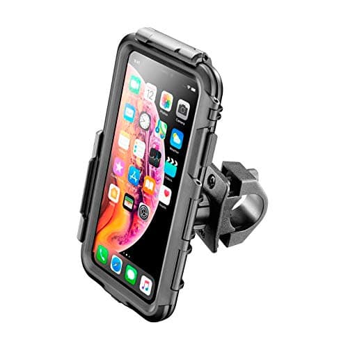 Interphone CellularLine SMIPHONEXSMAX - Dedicated Motorcycle Holder for iPhone Xs max,Black