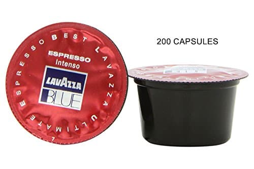 Lavazza Blue Capsules - Espresso Intenso, 28.2-Ounce Boxes (Pack of 200)