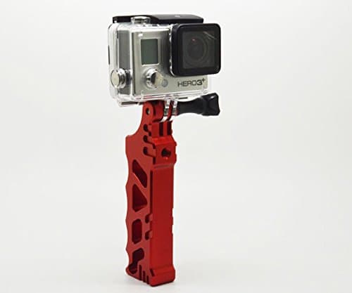 CAMZON Aluminum Hand Grip Monopod Mount Handheld Grip Holder Handle for GoPro Hero 5 4 3 2 1 Session SJcam sj7000 sj6000 sj5000 Xiaomi Yi action cameras Cellphone Mobile phone