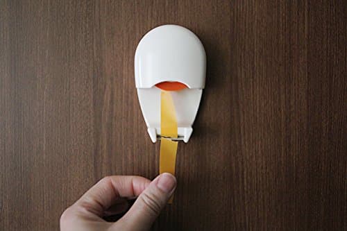 Sitcky Labeling Tape with Dispenser for Kitchen, can be attached to Refrigerator and Wall (Case + 1 Roll)