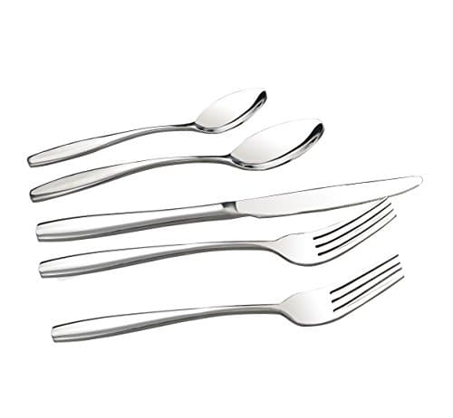 Ggbin40-Piece Stainless Steel Flatware Set, Service for 8