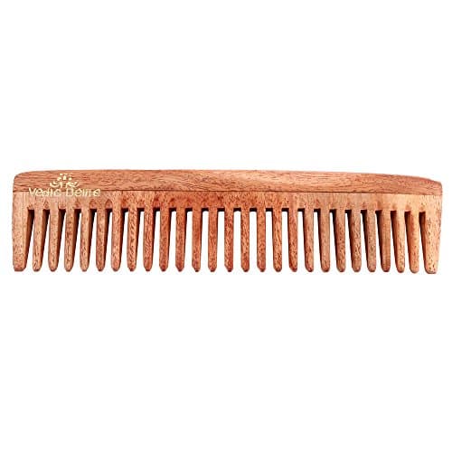 Vedic Delite Neem Wooden Teasing Comb