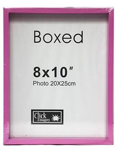 Ultimateod International Designs Linear Classic High Uqality PVC Picture Frame, Holds 4''x6 '' 5''x7'' 8''x10'' Picture, Pink (8''x10'') (8''x10'')